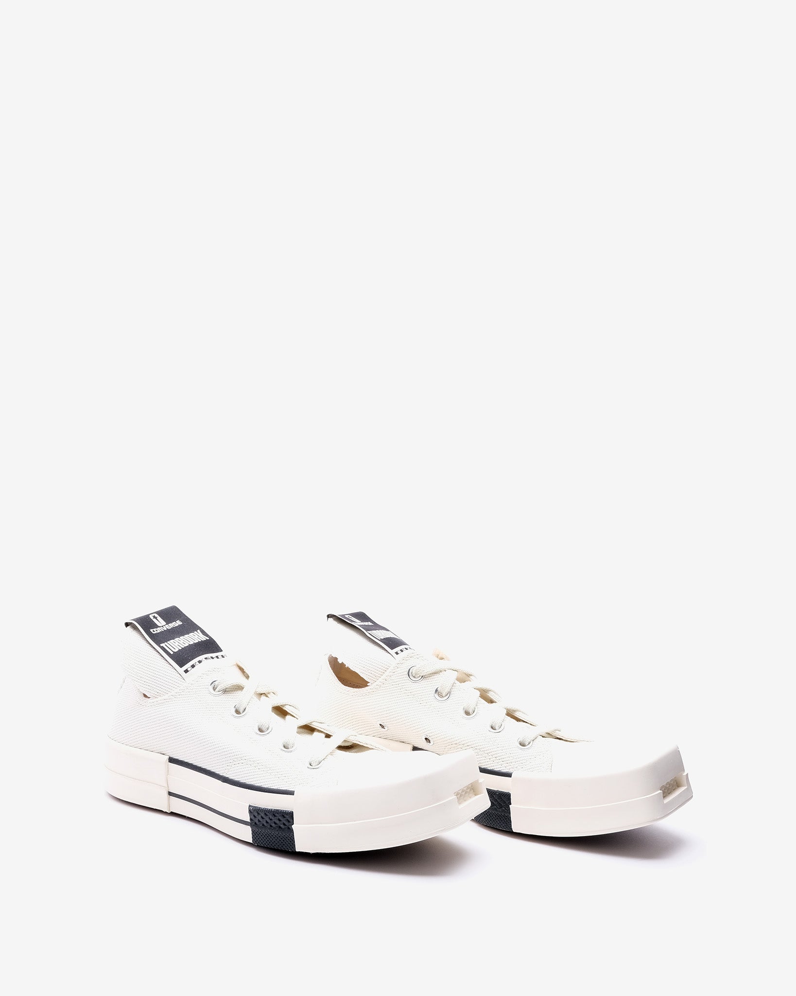 X Converse TURBODRK OX White Sneakers