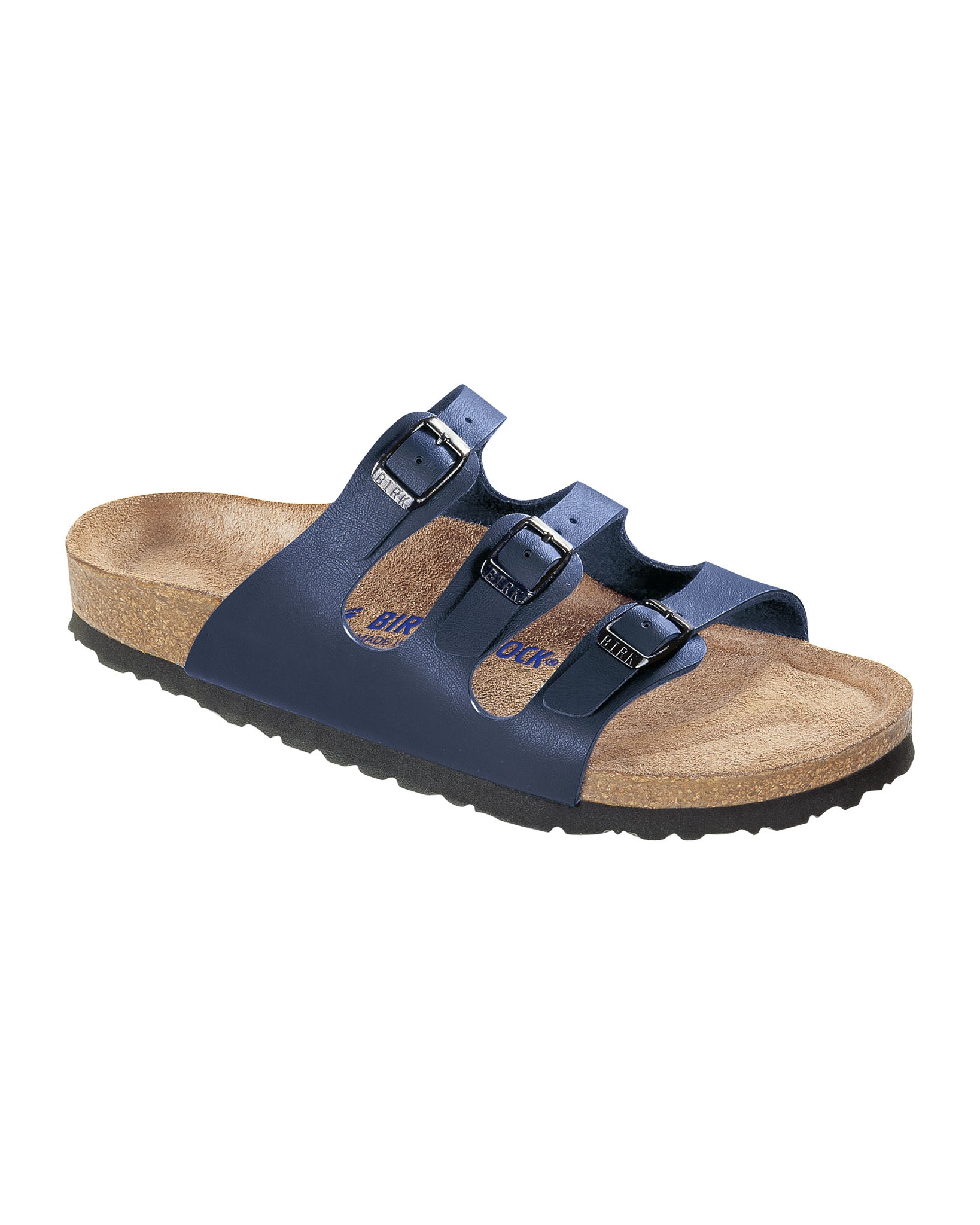 Florida Soft Footbed Blue Birko-Flor Sandals