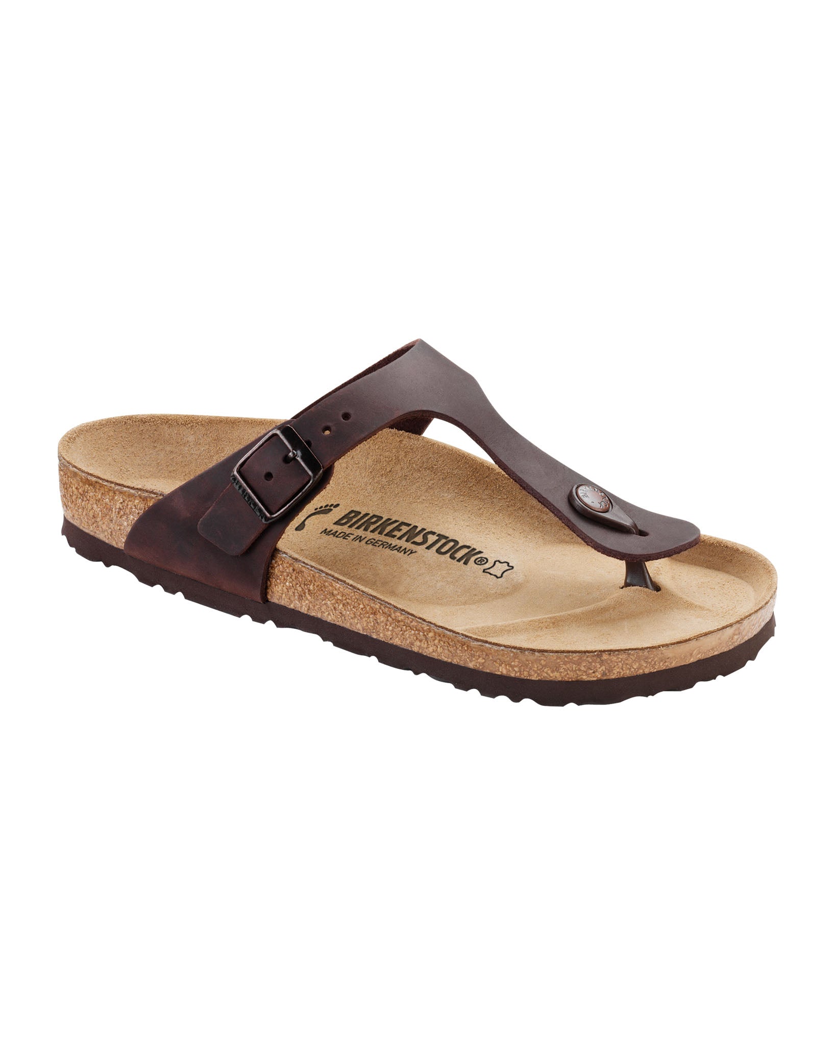 Gizeh Habana Oiled Leather Sandals