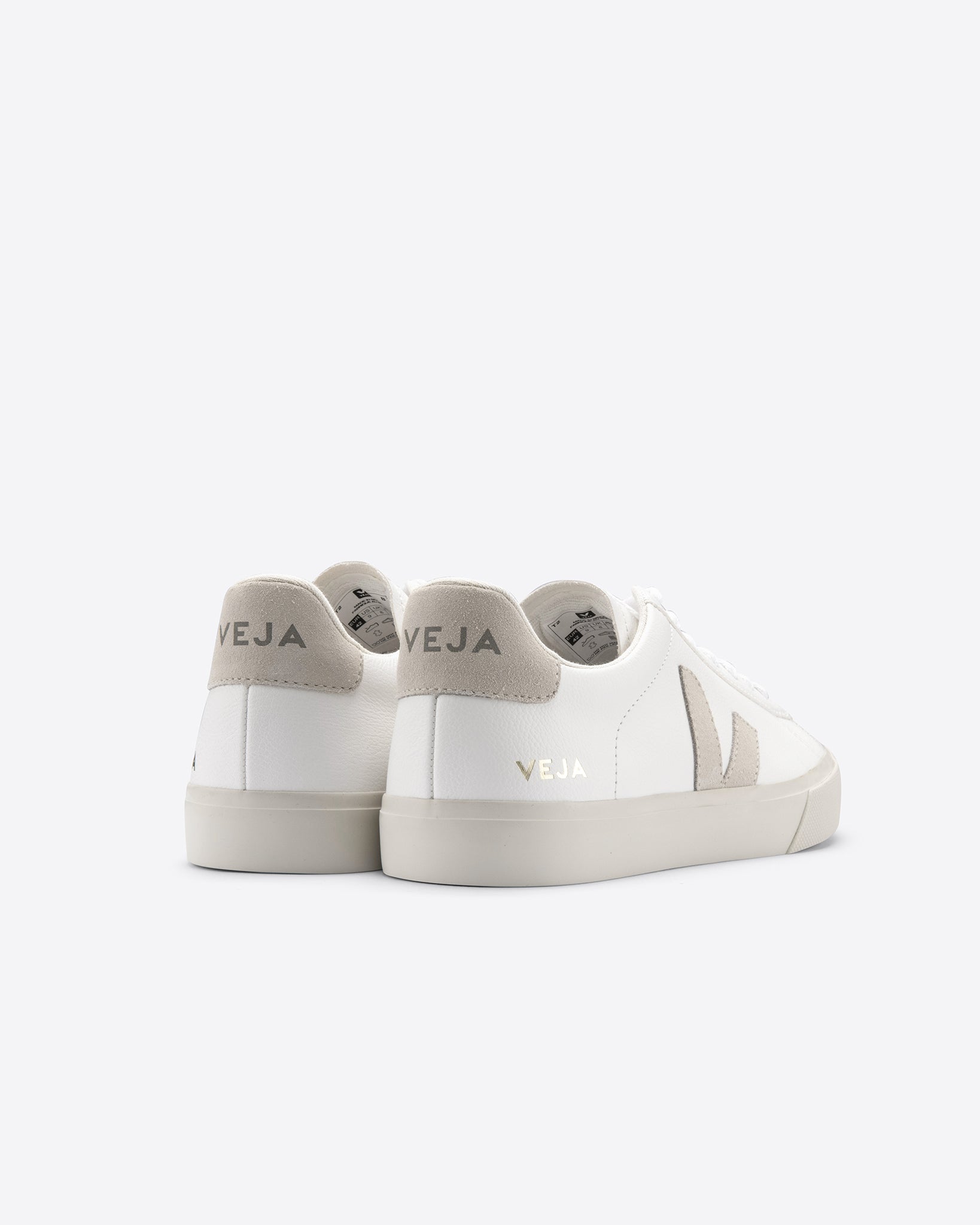 Campo Extra White Natural Suede Sneakers