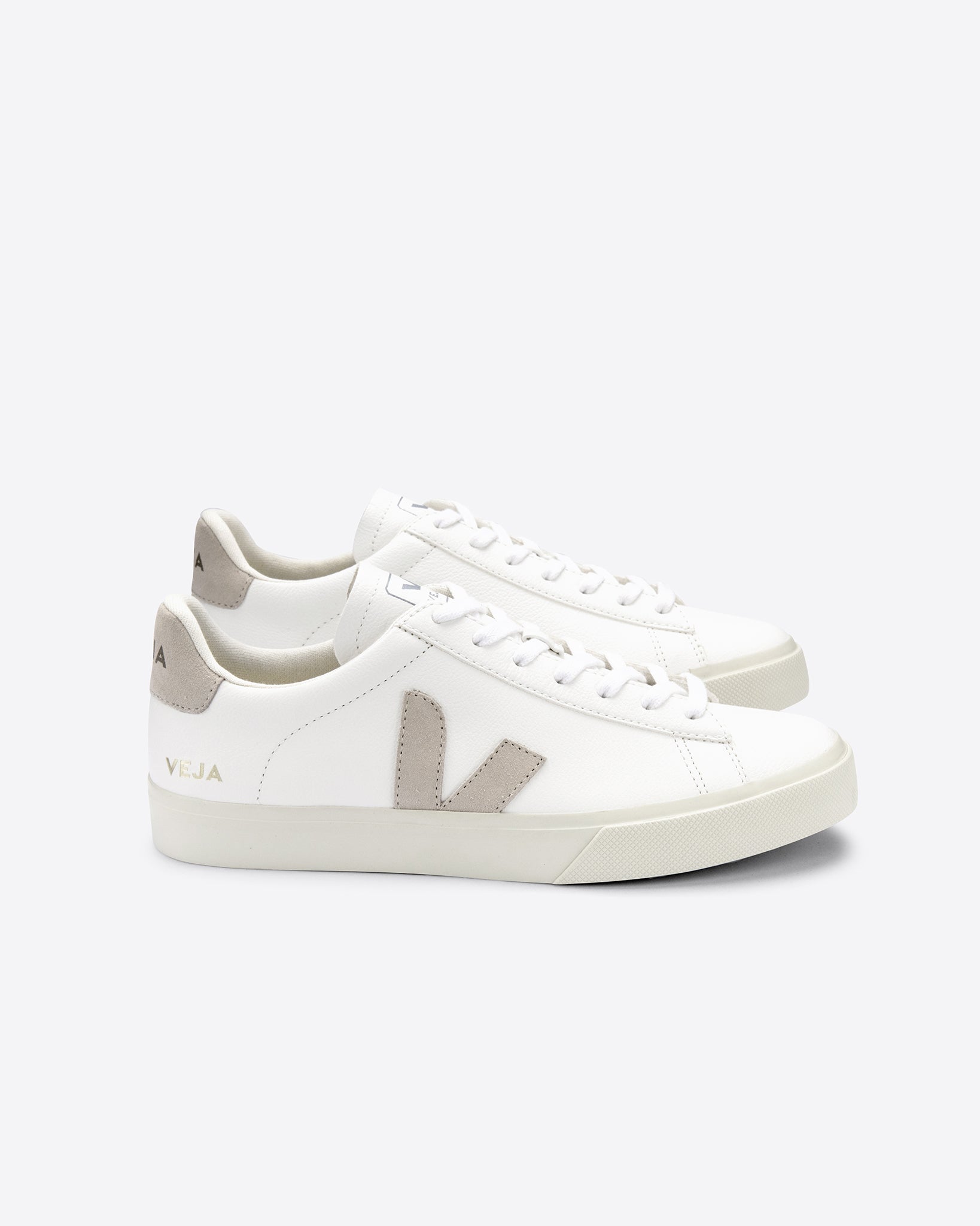 Campo Extra White Natural Suede Sneakers