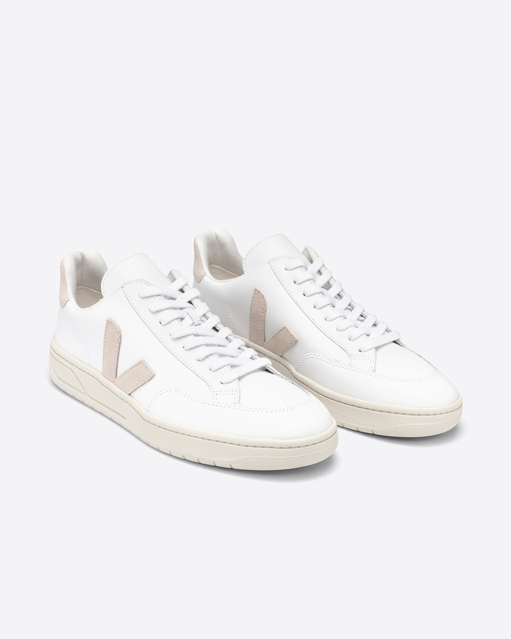 V-12 Extra White Sable Sneakers